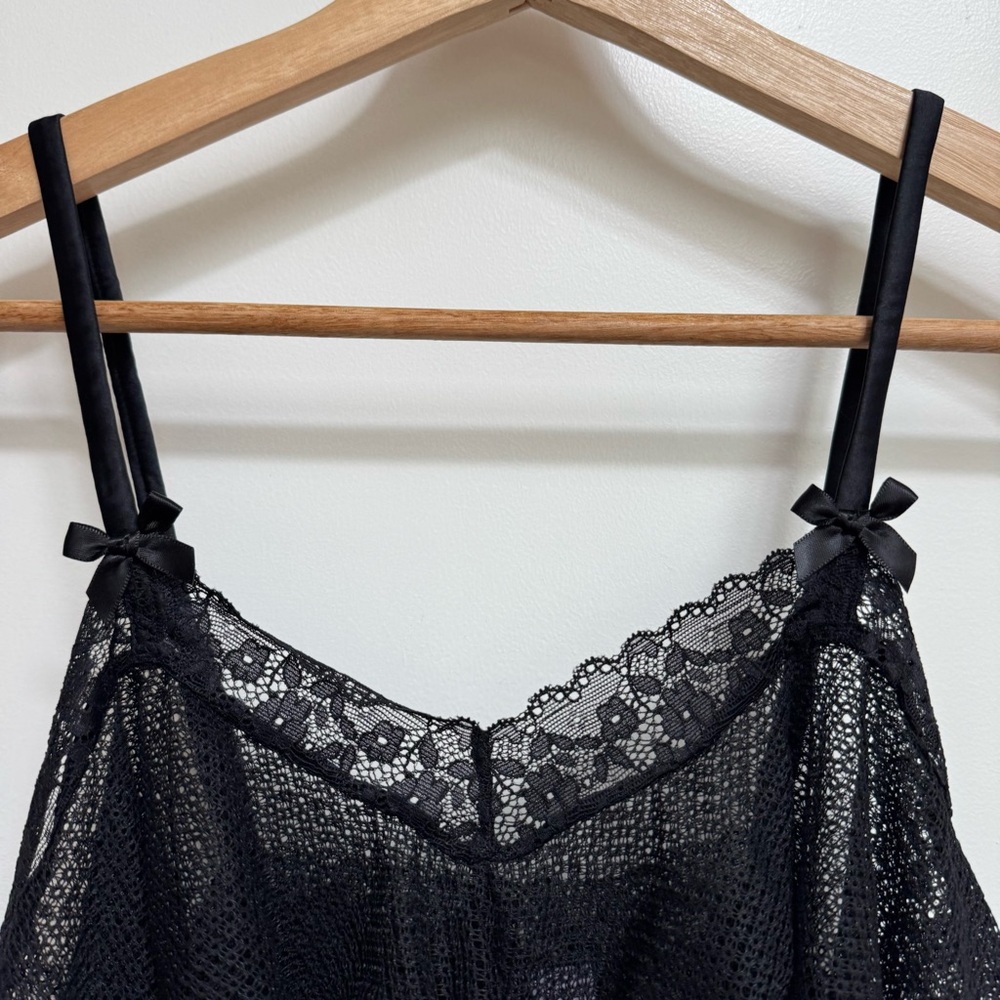 Savage X Fenty Lacy Not Racy Cropped Cami Small - Picture 3 of 12